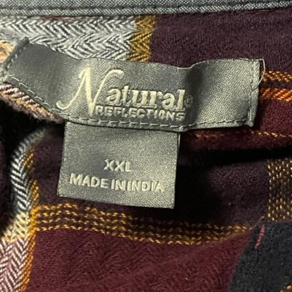 Natural Reflections Women's Flannel XXL - Picture 4 of 6